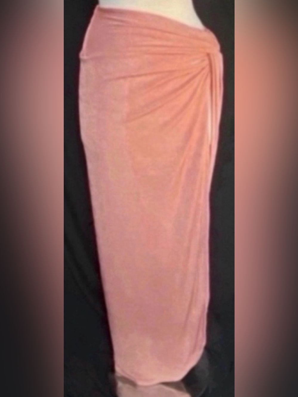 Women's Pink Maxi Skirt